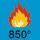 Brandhæmmende 850 °C